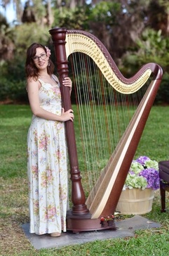 Bok Tower Wedding Harpist Kristen Elizabeth