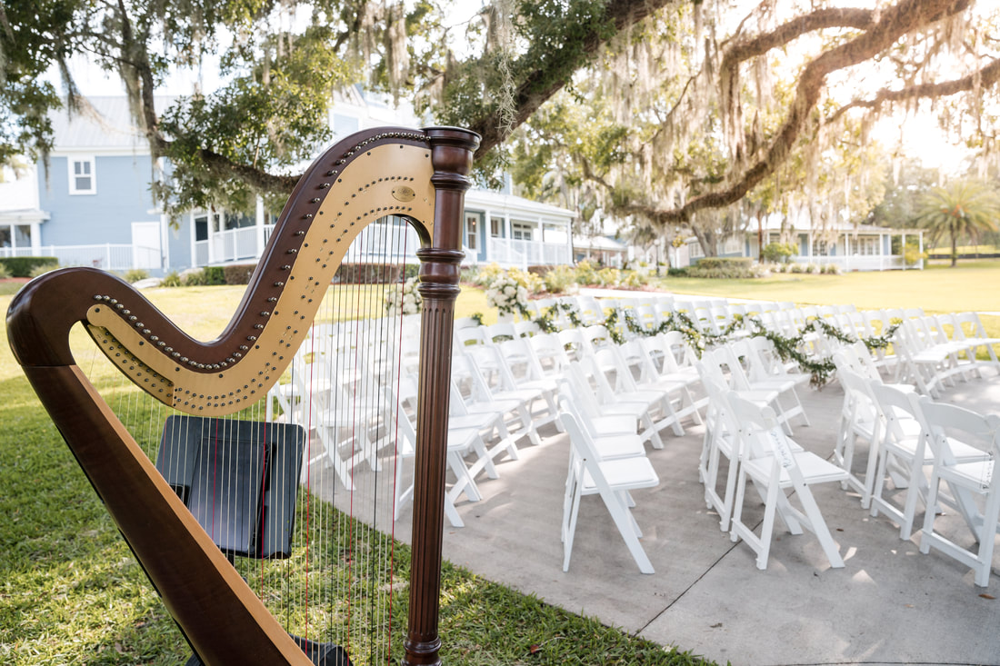 Tampa Bay Live Musician Harpist for Events and Weddings